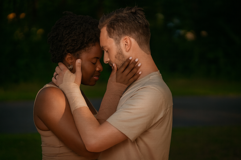 MultiTint Quick-Fix tape Duo – Ivory & Mahogany