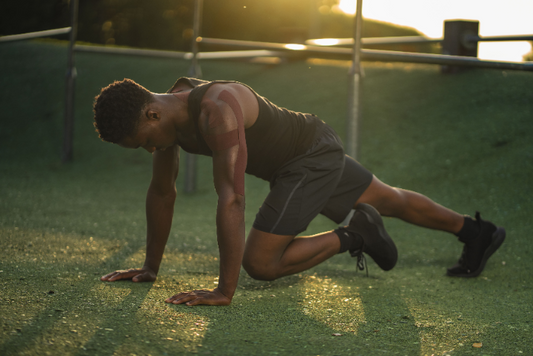 Kinesiologie tape Ebony