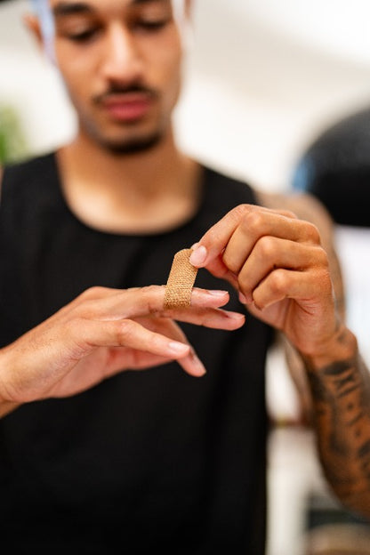 Hazel pleisters in duurzaam blik